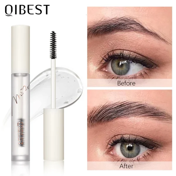 QIBEST Eyebrow Styling Gel With 3D Brush Waterproof Eyebrows Pomade Gel For Eyebrow Styling Makeup Soap Wild Brow Sculpt Lift - 이미지 5