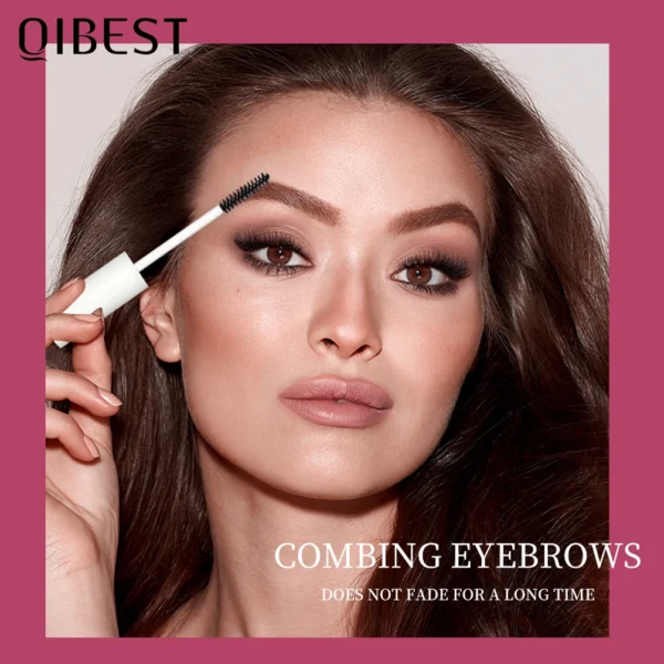 QIBEST Eyebrow Styling Gel With 3D Brush Waterproof Eyebrows Pomade Gel For Eyebrow Styling Makeup Soap Wild Brow Sculpt Lift - 이미지 2