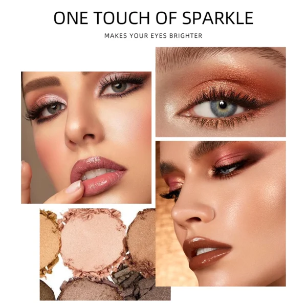 QIBEST Pearlescent Eyeshadow Pencil Stick Waterproof Lasting Glitter Shimmer Eye Shadow Pen Eyeliner Stick Eyes Makeup Tools - 이미지 6