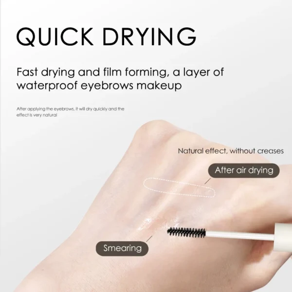 Cosmetics 3d Natural Wild Brow Eyebrow Tint Pomade 1pcs Eyebrow Styling Setting Gel Eyes Makeup Lashes Fixed Gel Eyebrow Gel - 이미지 4
