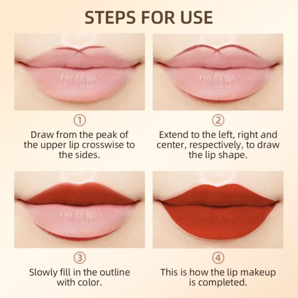 12pcs Lip Liner Pencil Set Matte Nude Contour Lipliner Pencil Lipstick Waterproof Long Lasting Lipstick Pen Lip Tint Cosmetics – Image 6