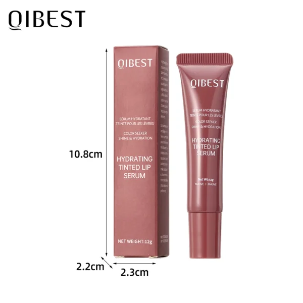 QIBEST Crystal Lip Balm Moisturizing Lip Gloss Oil Jelly Lipgloss Long Lasting Liquid Lipstick Hydrating Tinted Lip Serum Makeup - Image 6