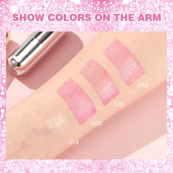 Glitter Lipstick Color Change Lip Balm Transparent Moisturizing Lipstick Makeup Crystal Jelly Pearlescent LipStain Tint Cosmetic - 이미지 4