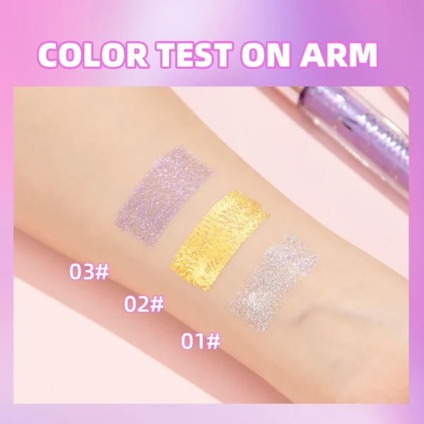QIBEST Colorful Eyelash Mascara Silk Fiber Volume Curling Lengthening EyeLashes Extension Diamond Glitter Mascara Eyes Makeup - 이미지 5