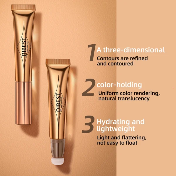 1PCS Liquid Blush Velvet Matte Blusher Face Pigment Lasting Beauty Natural Cream Cheek Tint Orange Peach Blush Makeup Maquiagem - 이미지 4